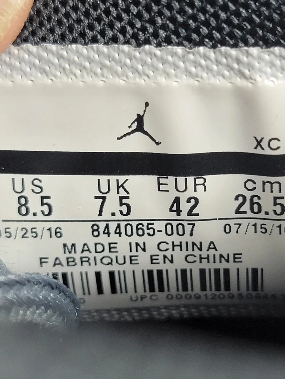 Nike Air Jordan Rising High 2 Basketball Shoes Mens 8.5